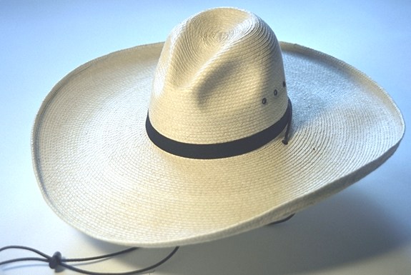 Strohhut PALM HAT GUS Gr 55-58 Old West Cowboy Hut Western Dallas Hats USA 